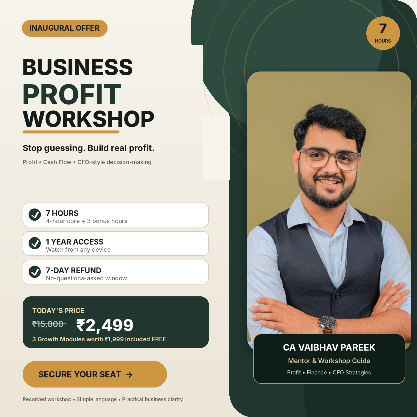 Business Profit Workshop